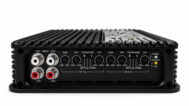 MACHETE FIGHT 350.4 | 350 Watt 4-channel amplifier