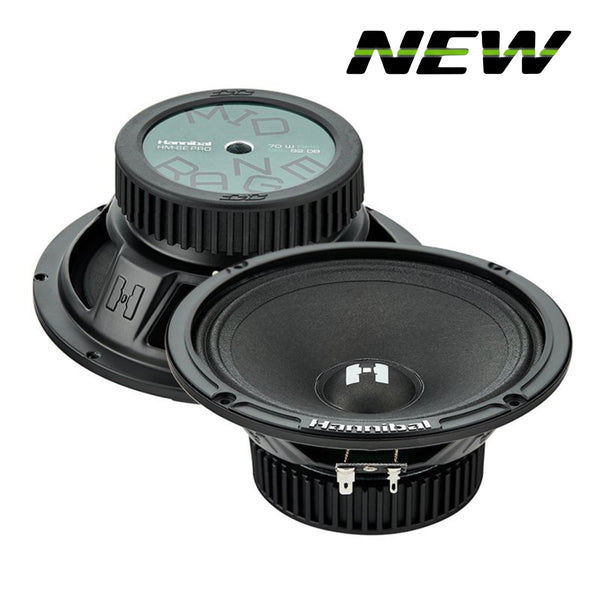 Hannibal HM-6E PRO | 6.5" Mid-Range Speakers (Pair)