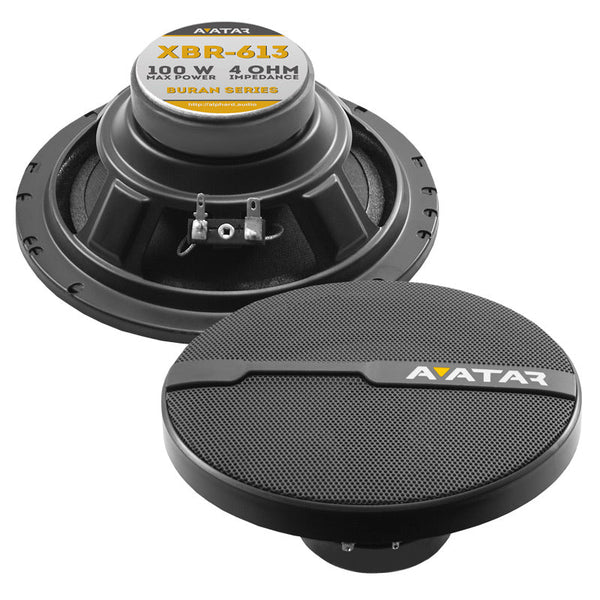 Avatar XBR-613 | 6.5” Coaxial Speakers (Pair)