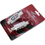 Audiopipe Line Filters blister pack showing two white inline noise filter modules