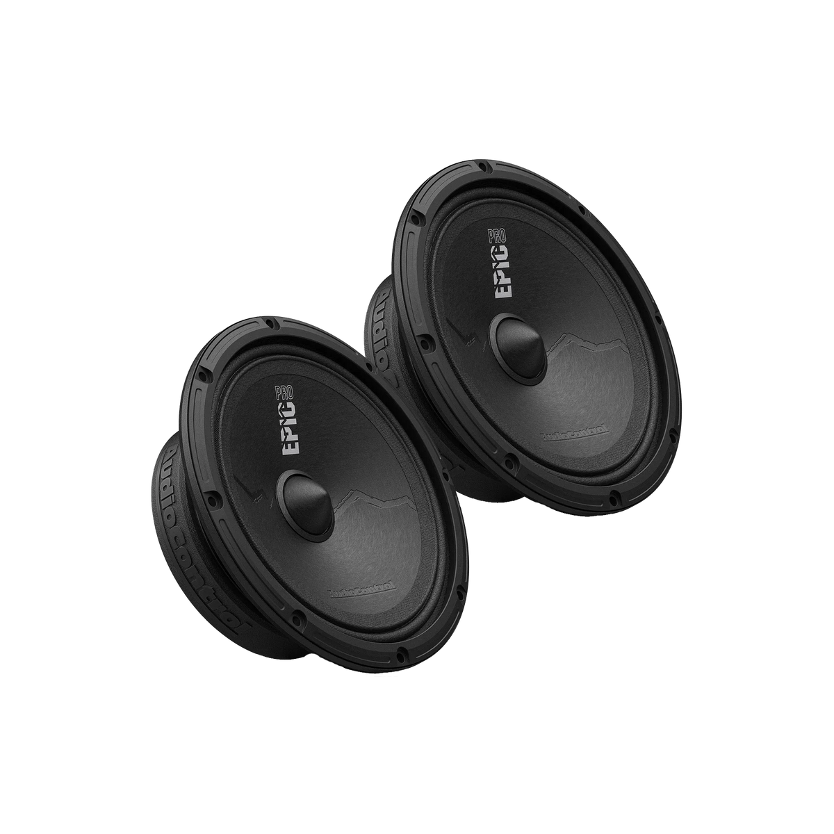 AudioControl EPICPRO6S 6.5" 200W RMS Slim Midrange Speakers (Pair)