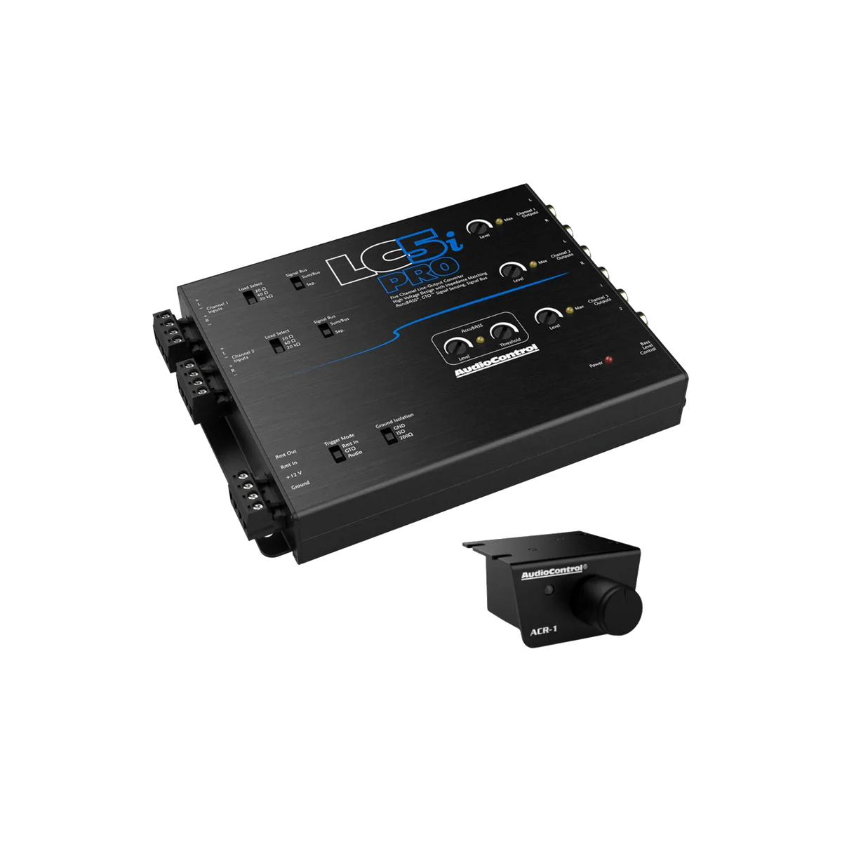 AudioControl LC5i PRO 5-Channel 400W Line Out Converter w/ Accubass & Remote
