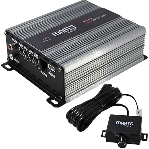MARTS digital MXB 800 MONOBLOCK AMPLIFIER 1 OHM BASS