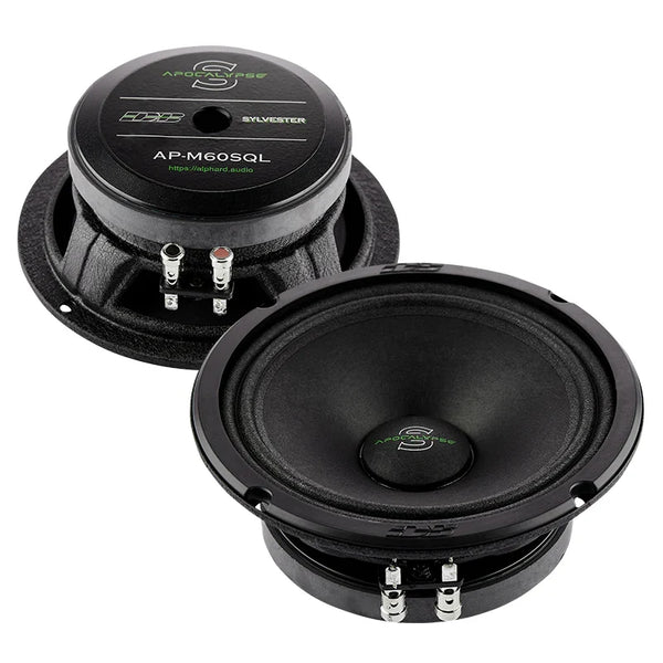 REFURBISHED GRADE A/B | Apocalypse AP-M60SQL | 6.5" Mid-Range Speakers (Pair)