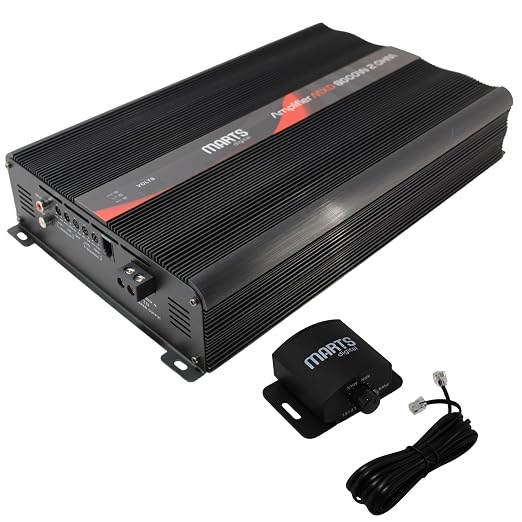 Marts Digital Amplifier Monoblock Full Range Class D 8000 W 2 ohm MXD-8000W-2