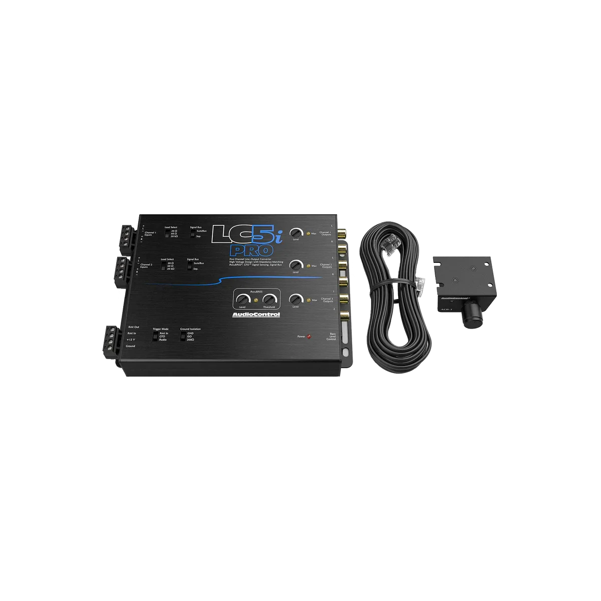 AudioControl LC5i PRO 5-Channel 400W Line Out Converter w/ Accubass & Remote
