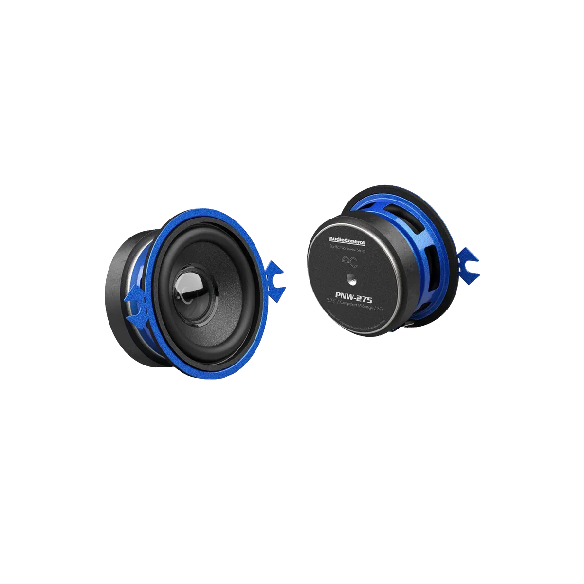 AudioControl PNW-275 | 2.75" 25W Component Midrange Speakers 3-Ohm (Pair)
