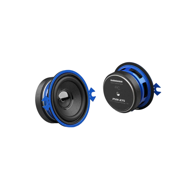 AudioControl PNW-275 | 2.75" 25W Component Midrange Speakers 3-Ohm (Pair)