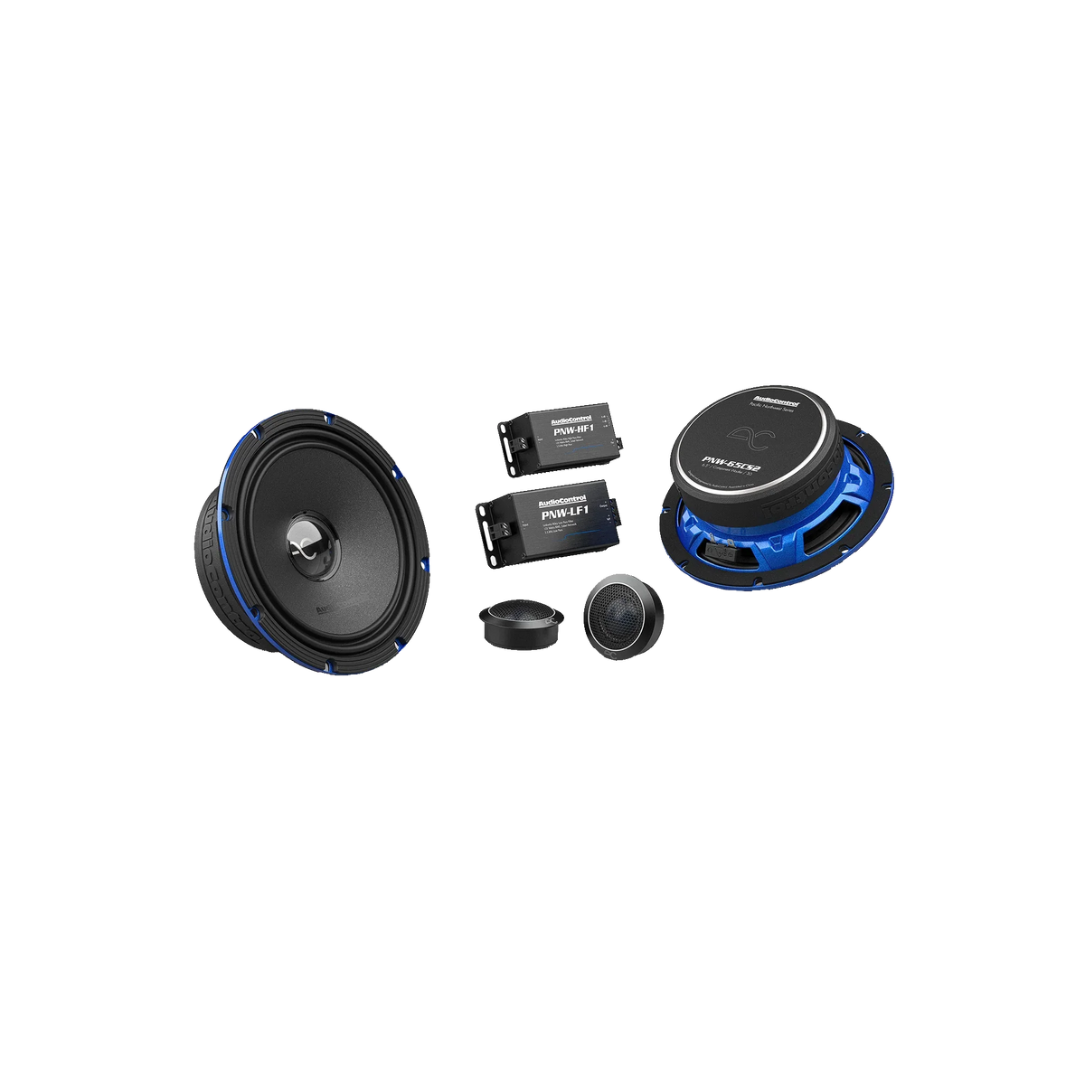 AudioControl PNW-65CS2 | 6.5" 100W RMS Component Speakers 3-Ohm (Pair)