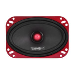 DS18 PRO-X46.4BM 4"x6" 100W RMS Midrange Speaker w/ Bullet (Single)