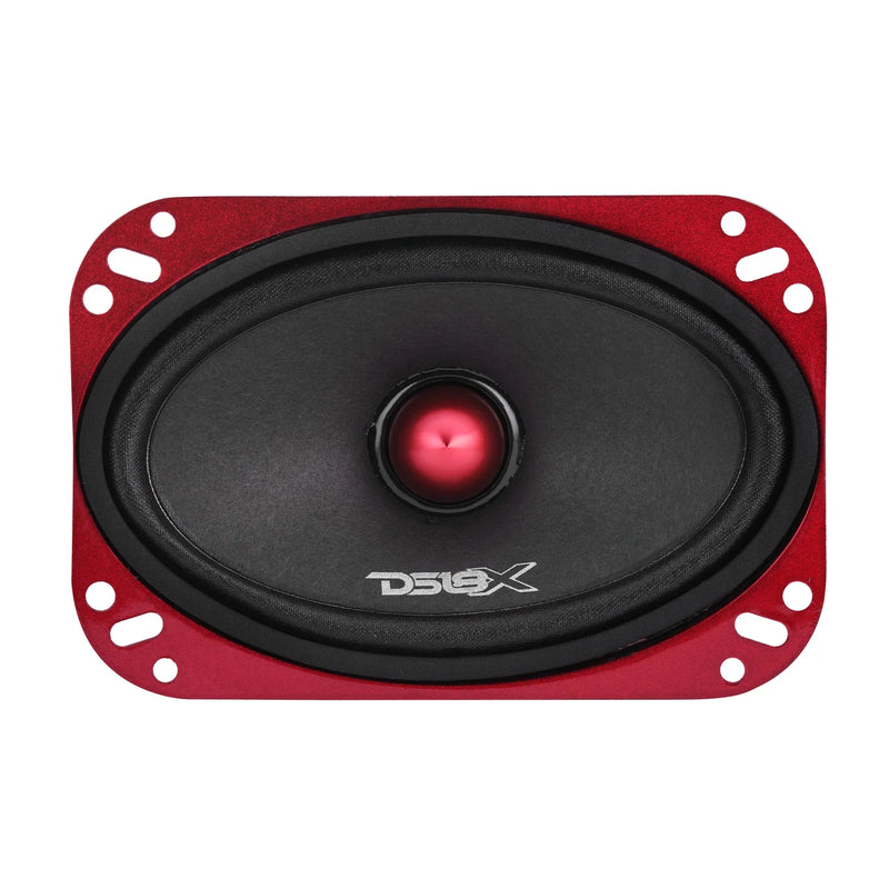 DS18 PRO-X46.4BM 4"x6" 100W RMS Midrange Speaker w/ Bullet (Single)