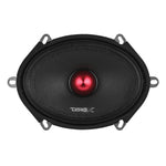 DS18 PRO-X57.4BM 5"x7" 175W RMS Midrange Speaker w/ Bullet (Single)