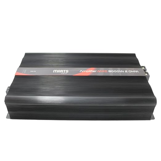 Marts Digital Amplifier Monoblock Full Range Class D 8000 W 2 ohm MXD-8000W-2