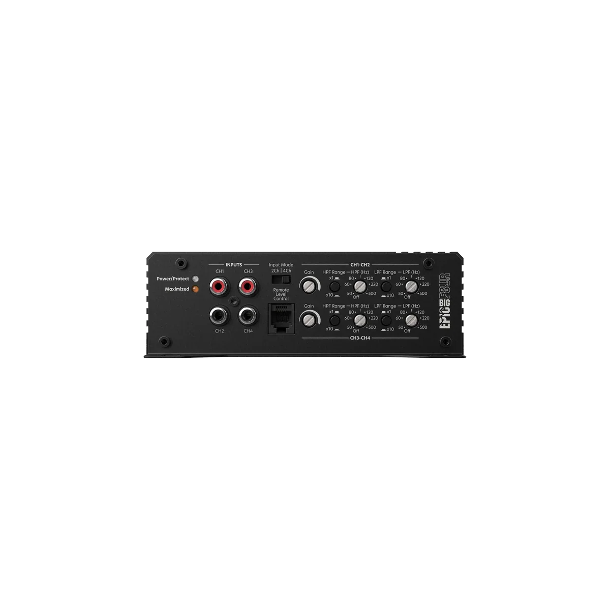 AudioControl EPICBIGFOUR 1400W RMS 4-Channel Amplifier