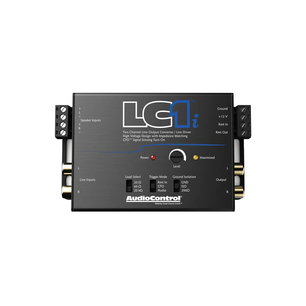 AudioControl LC1i 2-Channel Line Output Converter & Line Driver