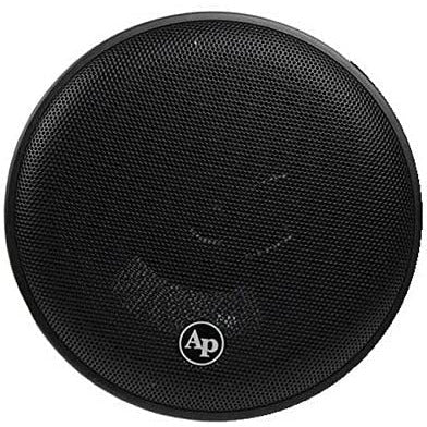 6.5-inch 2-way coaxial speaker with black mesh grille and center Audiopipe logo