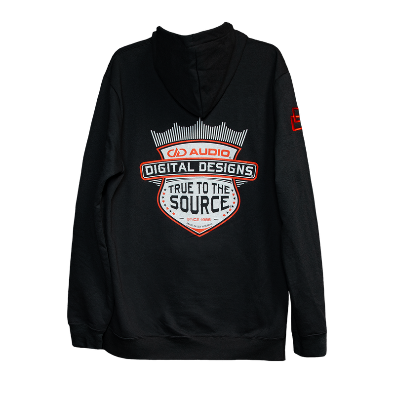 DD AUDIO Full Zip "Roadie" Hooded Sweatshirt