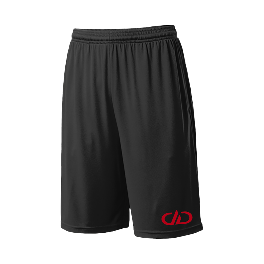 DD AUDIO Black Shorts with Modern DDA Logo
