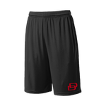 DD AUDIO Black Shorts with Classic DD Logo