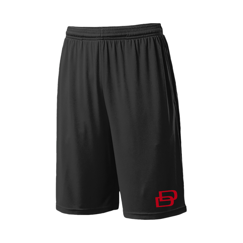 DD AUDIO Black Shorts with Classic DD Logo