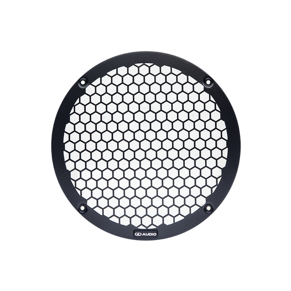 10" Metal Mesh Grill with Badge Logo (Pair)