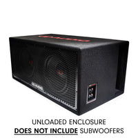 Dual 12" Enclosure (Unloaded)