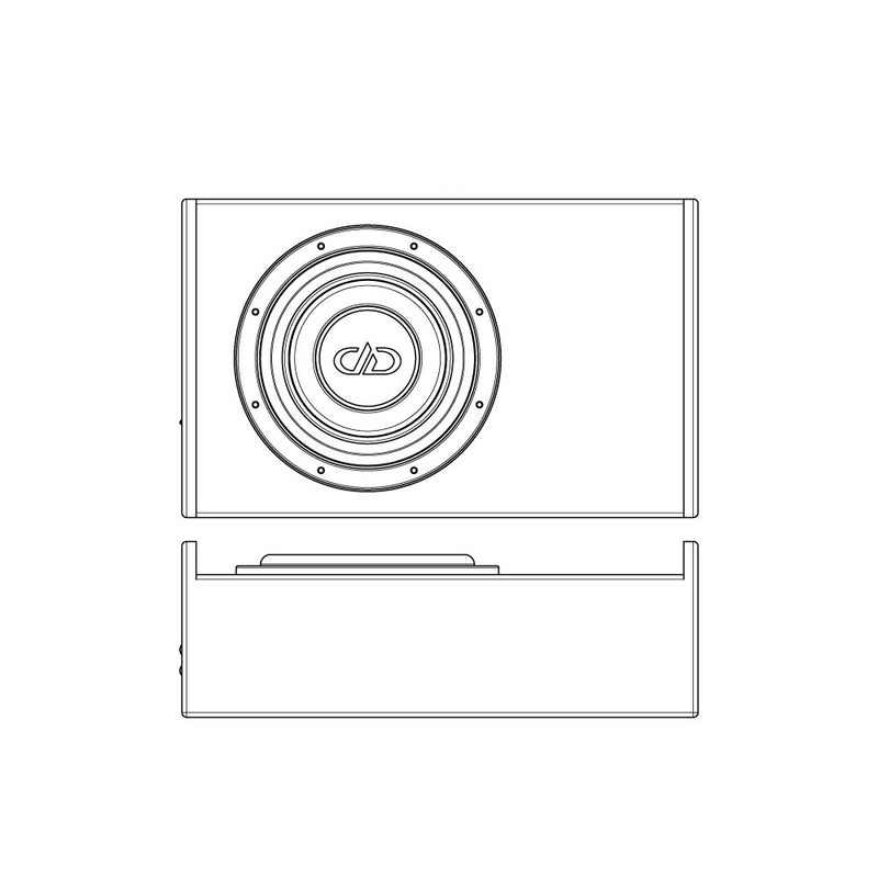 Single Downfire Enclosure (Unloaded)