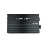 Apocalypse Sport 2-channel car amplifier, black ribbed chassis with front logo