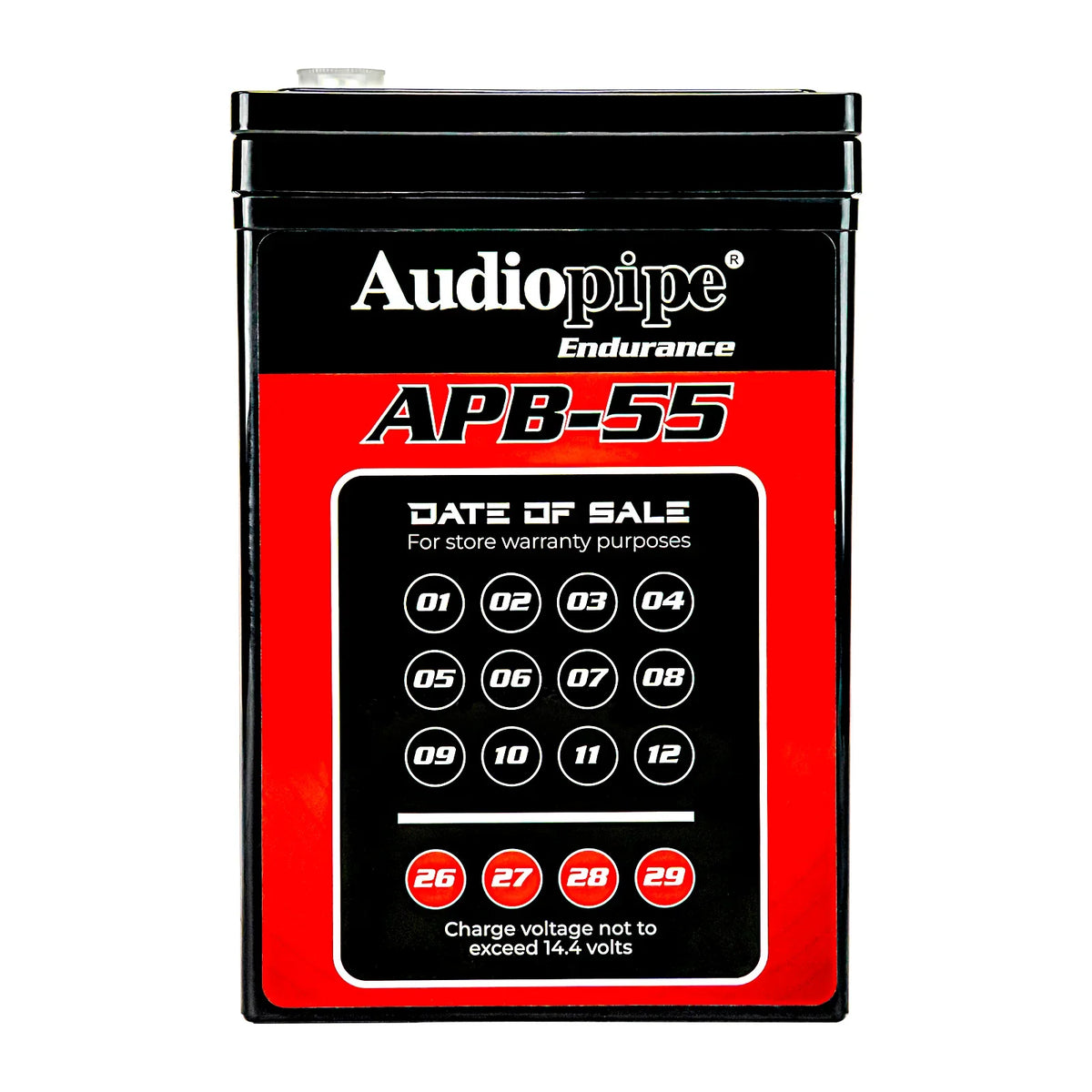 Deep-cycle 12V power cell battery warranty date of sale panel