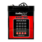 Audiopipe APB-90 deep cycle 12V 90Ah power cell battery, top carrying handle