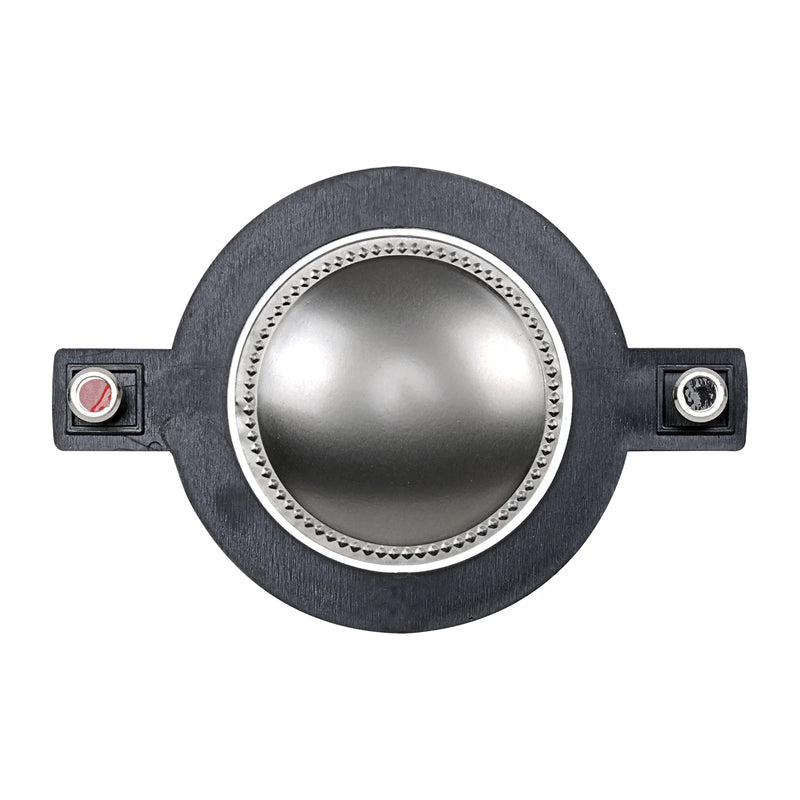 Replacement Kapton voice coil driver with black mounting ring and two metal terminals