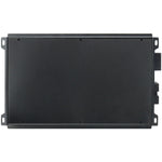 Audiopipe 4-channel amplifier rear view with metal mounting brackets