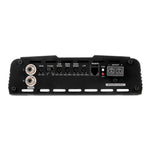 Audiopipe class D car amplifier, rear input controls with gain and speaker output