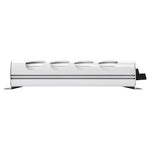 Audiopipe APMRQ-4095 mini design marine amplifier side profile with mounting tabs