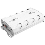 Audiopipe APMRQ-4095 mini design marine amplifier with rear input/output ports, white