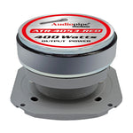 Audiopipe super tweeter top label showing ATR-4053-RED, 400 watts output power