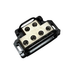 Audio Xtreme Code AC-A2040 distribution block, metal terminal plate with multiple screw posts