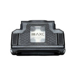 Audio Xtreme Code AC-A2040 distribution block, front view with textured vents and label