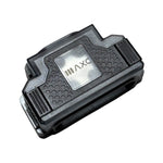 Audio Xtreme Code AC-A2040 distribution block, black/gray housing with silver label
