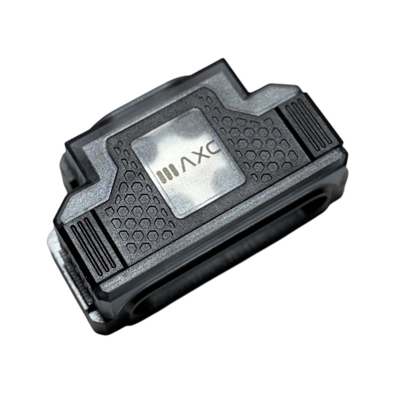 Audio Xtreme Code AC-A2040 distribution block, black/gray housing with silver label
