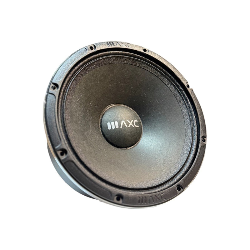 Audio Xtreme midrange speaker driver, dark cone with AXC logo center