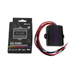 RGB LED Bluetooth controller module with wiring harness and retail package