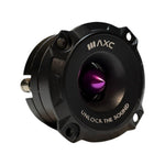 3 in pro neodymium tweeter with purple bullet-style dome and front mount holes
