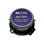 Audio Xtreme bullet tweeter speaker back with purple label and mounting bracket