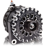 Mechman 370 Amp Black Billet Alternator for 14-18 GM Truck