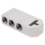 Audiopipe battery terminal with two end openings and machined metal body