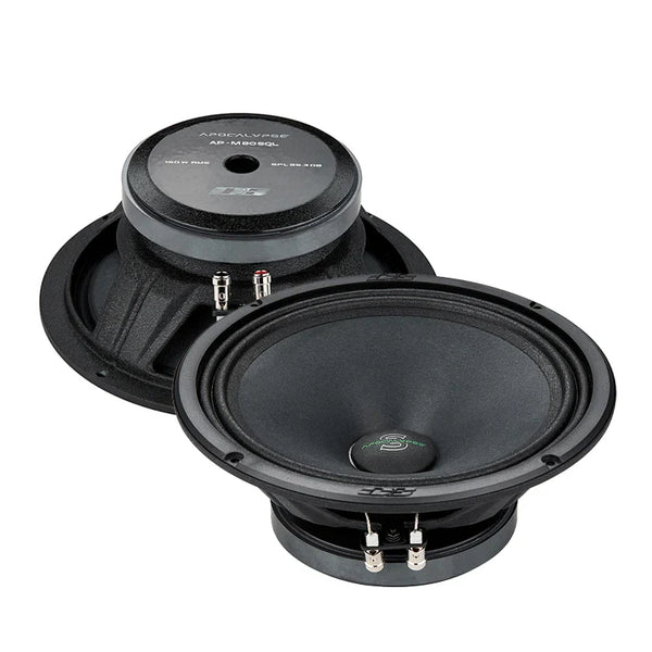 OPEN BOX | Apocalypse AP-M80SQL | 8" Mid-Range Speakers (Pair)