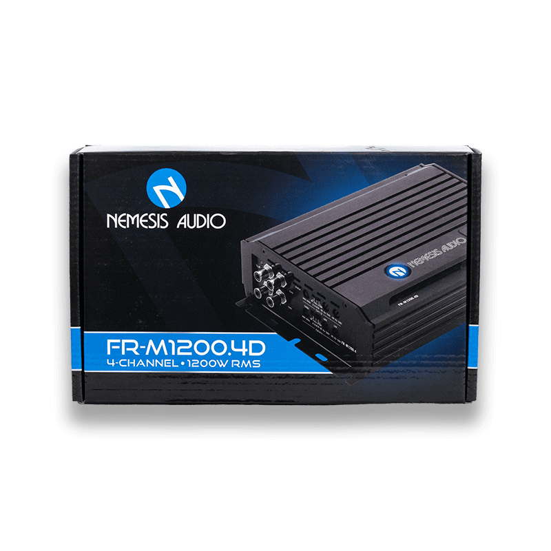 FR-M1200.4D 4-Channel Amplifier
