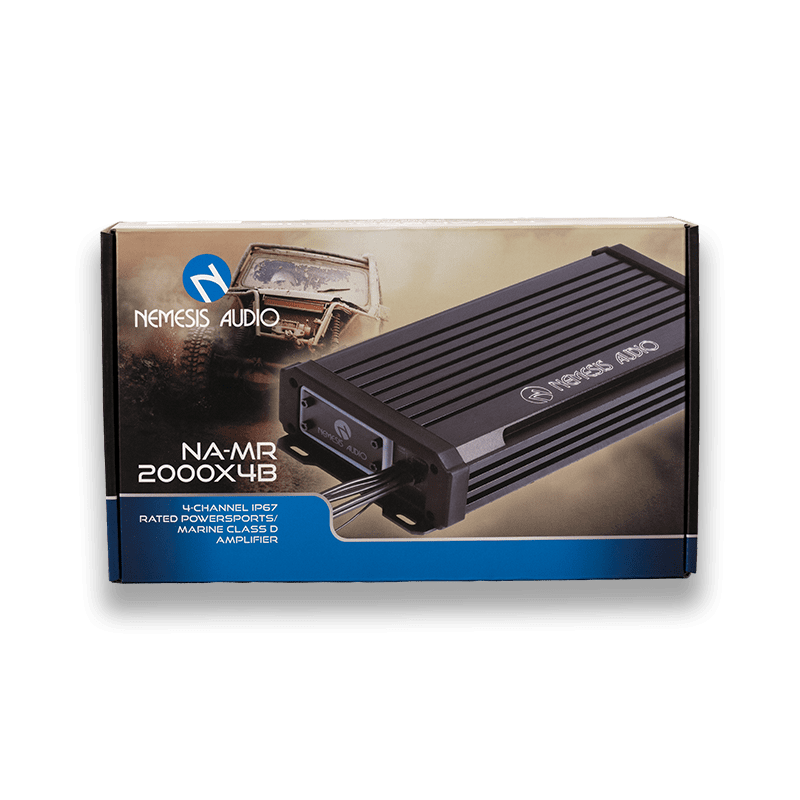 NA-MR2000X4B Marine/Powersports 4-Channel Amplifier