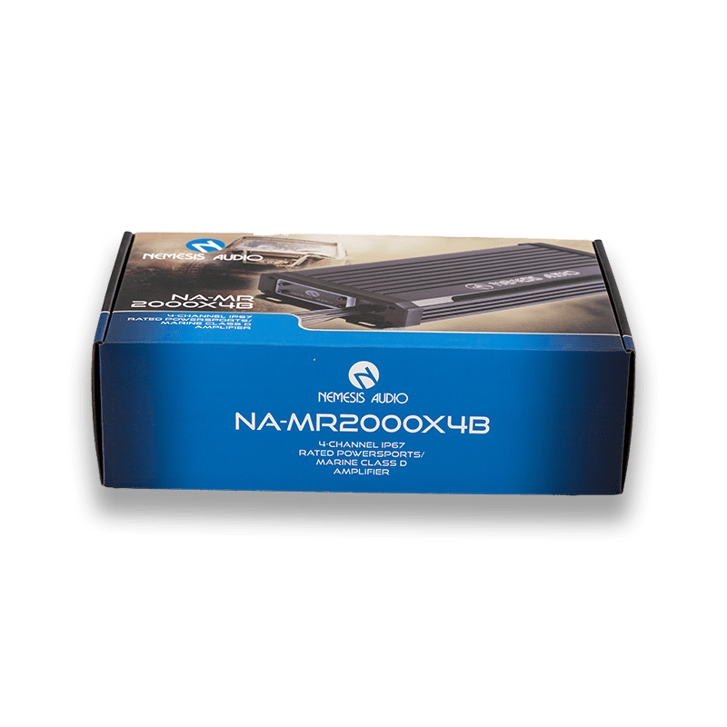 NA-MR2000X4B Marine/Powersports 4-Channel Amplifier